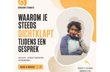 waarom je steeds dichtklapt